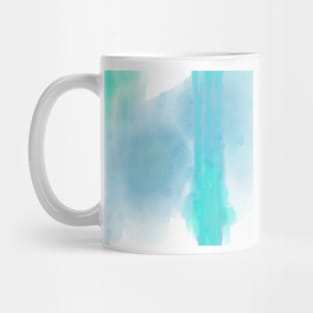 Blue Rain, #watercolor, #painting Mug